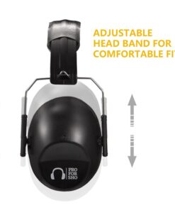 Pro For Sho 34dB Shooting Ear Protection - Special Designed Ear Muffs Lighter Weight & Maximum Hearing Protection Standard Black 23 61sLs92KpkL