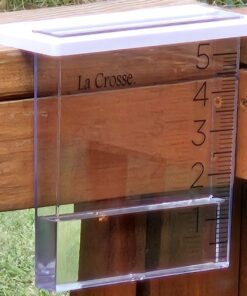 La Crosse 705-109 Waterfall Rain Gauge 23 61sMtAP2x7L