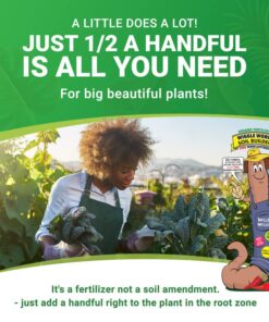 Alternative view of Wiggle Worm 100% Pure Organic Worm Castings 30 Pounds - Organic Fertilizer for Houseplants, Vegetables, and More – OMRI-Listed Earthworm Castings to Help Improve Soil Fertility and Aeration