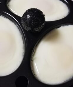 Hamilton Beach Electric Hard Boiled Egg Cooker, 3-in-1: Boiled Egg Cooker, Poacher & Omelet Maker, Can Hold 7 Eggs, Black with Silver Knob (25500) 52 61sXwprrLSL