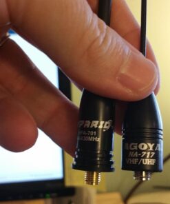 Authentic Genuine Nagoya NA-717 8.5-Inch Super Whip VHF/UHF (144/430Mhz) Antenna SMA-Female for BTECH and BaoFeng Radios NA-717 8" VHF/UHF 23 61sa0 ecw7L