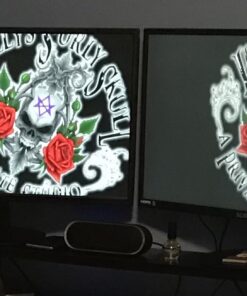 Sceptre 27-Inch FHD LED Gaming Monitor 75Hz 2X HDMI VGA Build-in Speakers, Ultra Slim Metal Black 27" 75Hz AMD FreeSync 23 61sahaVH6L