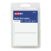 Avery All-Purpose Labels, 1.5 x 2.75 Inches, White, Pack of 76 (6117) Multi 12 61saja5XiEL