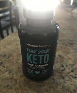Vitamin Bounty Tune Your Keto Multivitamin - Keto Vitamins, Keto Multivitamin Women and Men, Electrolytes with Vitamin C, Magnesium, Collagen, Potassium, MCT, Energy Support - 90 Capsules 39 61sbwGln8RL