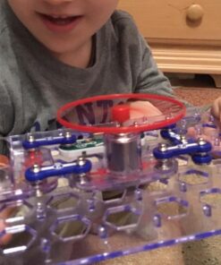 Snap Circuits Jr. SC-100 Electronics Exploration Kit, Over 100 Projects, Full Color Project Manual, 28 Parts, STEM Educational Toy for Kids 8 + Standard Packaging 53 61scanksM0L