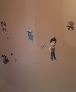 RoomMates RMK2641GM Paw Patrol Wall Graphics Peel and Stick Giant Wall Decals Graphics Giant 40 61shUQnhEPL