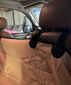 PET MAGASIN Durable Beige Pet Car Seat Cover Waterproof & Scratch Proof & Nonslip Backing & Hammock Style & Heavy Duty Back Seat Protector for Cars Trucks and SUVs 27 61shYOs6v7L 1