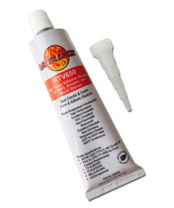 LavaLock RTV 650 F BBQ Grill Smoker Sealer Hi Temp Silicon Adhesive 3 oz. (2.8 Fluid Ounce) 19 61siehmbTL