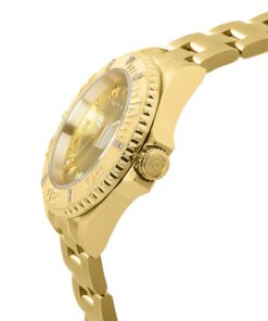 Invicta Men's Pro Diver 40mm Gold Tone & Rose Gold Tone Stainless Steel Quartz Diamond Accented Watch, Gold/Rose (Model: 12820, 12821) Gold-Tone/Silver-Tone 24 61sk8bqFPjL