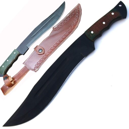 PAL 2000 KNIVES Sgbs-9349 - Custom Handmade Powder Coated D2 Steel Knife