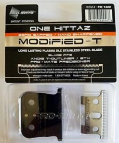 Andis T-Outliner & GTX Replacement One Hittaz Zero Gap Modified T Blades for Model GO, GTO #04521 by Pro-Mate w/Free Screws. 1 Count (Pack of 1) 45 61son1eBhYL