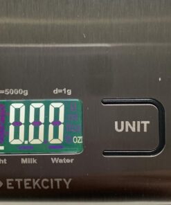 Etekcity Food Scale, Digital Kitchen Scale, 304 Stainless Steel, Weight in Grams and Ounces for Baking, Cooking, and Meal Prep, LCD Display, Medium Basic Medium Size 49 61spKbNulvL