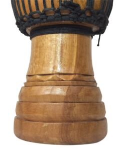 Classic Heartwood Djembe Drum - 9"x 18", Hand-carved, Solid-wood, Goat-skin, from Ghana 20 61sqKQQjpL