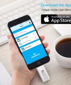 Naztech Xtra Drive 16GB USB 3.0 Mobile Flash Drive with Lightning Connector For iPhone, iPads & Computers 26 61st XtNJ0L