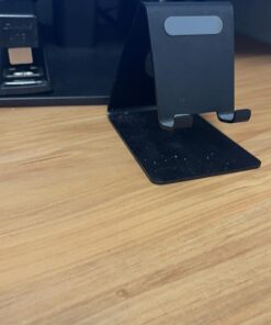 Lamicall Cell Phone Stand, Phone Dock: Cradle, Holder, Stand for Office Desk - Black 46 61syIywpLwL