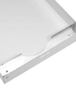 Amazon Basics Aluminum Storage Clipboard, Two-Tier, Standard Clip, 14" x 9", Silver 15 61syKZdZCfL