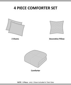 Mi Zone Comforter Set Fun Bedroom Décor - Modern All Season Polka Dot Print, Vibrant Color Cozy Bedding Layer, Matching Sham, Decorative Pillow, Full/Queen, Leopard Teal 4 Piece 31 61szQacgE7L