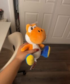 Little Buddy 1390 Super Mario All Star Collection 7" Orange Yoshi Plush 19 61szeAwU8iL