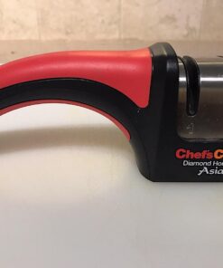 Chef'sChoice 463 Pronto Hone for 15-Degree Serrated and Straight Knives Diamond Abrasives Fast Sharpening, 2-Stage, Black 27 61t2 3xmxiL