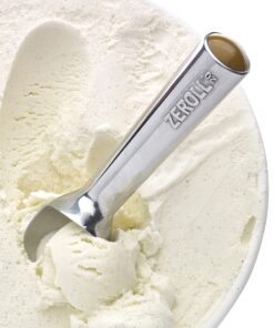 Zeroll, Size 20, in Silver 1020 Original Ice Cream Unique Liquid Filled Heat Conductive Handle Simple One Piece Aluminum Design Easy Release 40 Scoops per, 2-Ounce 24 61t2CLUEXpL