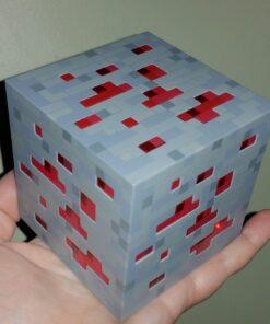 Entertainment Earth Minecraft Light-Up Redstone Ore Statue 9 61t2CfQpY5L