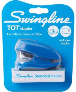 Swingline Mini Stapler, 12 Sheet Capacity, includes Built-In Staple Remover & 1000 Standard Staples, Tot, Blue (79172) 22 61t4FcPvGDL