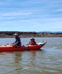 INTEX Excursion Pro Inflatable Kayak Series: Includes Deluxe 86in Aluminum Oars and High-Output Pump – SuperTough PVC – Adjustable Bucket Seat – Fishing Rod Holders – Grab Handles 2-person Kayak Set 56 61t4gOCJuFL