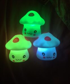 7 Color Romantic Mushroom Christmas LED Night Light Lamp Battery Party Decor ... Style1 40 61t5mo1tNZL