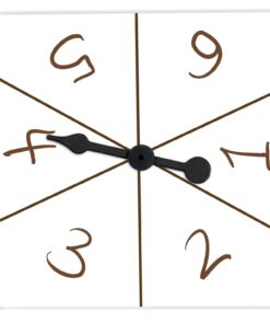 Learning Advantage Transparent Spinners - Set of 5 - Math Game Spinner - Dry Erase Surface for Multiple Uses 19 61t83Q3vw4L