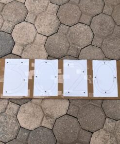 Hy-Ko Products FM-6/3 Floating House Number 3 (THREE) 6" High, Black, 1 Piece 41 61t9F1tnjkL