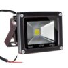 GLW 12V AC or DC LED Flood Light,10W Mini IP65 Waterproof Outdoor Light,900LM,6000K,Daylight White Security Light,80W Halogen Bulb Equivalent Daylight White (10W) 20 61tBGOqWTwL