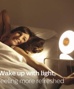 Alternative view of PHILIPS Wake-up Light, Sunrise Simulation, 2 Natural Sounds, FM Radio & Bedside Lamp, HF3505/60