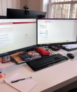 Dell P2419H 24 Inch LED-Backlit, Anti-Glare, 3H Hard Coating IPS Monitor - (8 ms Response, FHD 1920 x 1080 at 60Hz, 1000:1 Contrast, with ComfortView DisplayPort, VGA, HDMI and USB), Black Single 49 61tD9wbUUL