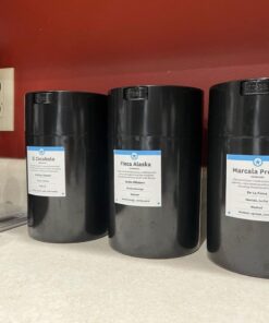 COFFEEVAC 1LB Patented Airtight Multi-use Vacuum Works as Smell Proof Ground Coffee Bean Containers. Black Cap and Body, 1.85-Liter/1.6-Quart Black Cap & Body 25 61tDMvBcCPL