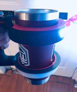 NEBO Stainless Steel 6668 GLOW - Light + Handle for your 30oz tumbler - YETI Rambler, Ozark Trail and more,Black, 1 Count (Pack of 1) Nebo Glow Tumbler Handle 47 61tDb8DcAdL