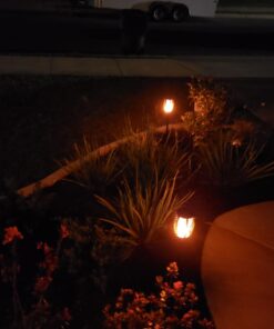 Aityvert Upgraded Solar Torch Lights 43 inches Flickering Dancing Flames Waterproof Outdoor Landscape Decorations Lighting Dusk to Dawn Auto On/Off Solar Lights for Halloween Christmas 2-Pack 2 Pack 26 61tG1ey3X8L