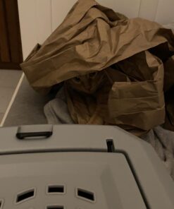 Amazon Basics - 2-Door Top-Load Hard-Sided Dogs, Cats Pet Travel Carrier, Gray & Blue, 22.8"L x 15.0"W x 13.0"H Two-Door Top-Load 62 61tI1CDvLRL