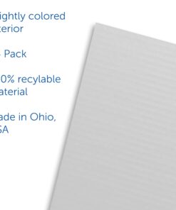 Alternative view of Flipside Products 24 Pack White Study Carrels, 12”x48” Privacy Boards, Student Privacy and Focus Booth for The Classroom, Desk Divider Cubby for Tests, Made in USA