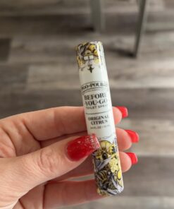Poo-Pourri Before-You-Go Toilet Spray, Original Citrus, Travel Size 10 mL - Lemon, Bergamot and Lemongrass, 0.34 Fl Oz (Pack of 1) 0.34 Fl Oz (Pack of 1) 22 61tLrFtVd6L
