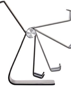 Amazon Basics Adjustable Aluminum Cell Phone Desk Stand for iPhone and Android, Black 29 61tN51OFT1L