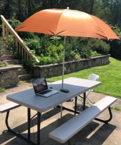 Lifetime 22119 Folding Picnic Table, 6 Feet, Putty 45 61tN7NAS1zL