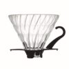 Hario V60 Glass Coffee Dripper, Size 02, Black 43 61tOex7wtiL