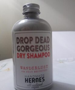 Handmade Heroes Non Aerosol Dry Shampoo Volume Powder | 1.8oz | 100% Natural & Vegan | For Dark Hair & Brunette Hair 01 - Medium to Dark Hair (1pc) 44 61tPopHPmwL