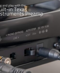 Fluance RT80 Classic High Fidelity Vinyl Turntable Record Player with Audio Technica AT91 Cartridge, Belt Drive, Built-in Preamp, Adjustable Counterweight, Solid Wood Plinth - Piano Black 28 61tRg6swpFL