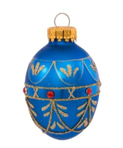 Kurt Adler GG0517 Glass Decorative Egg Ornament, 45Mm, Set Of 9 Kurt S. Adler YAMGG0517 21 61tS8bLwniL