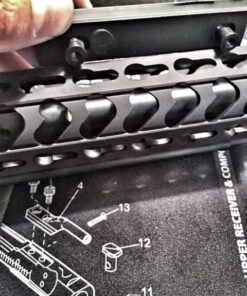 Field Sport 3 Rails KeyMod Picatinny Accessory Rail Set, 5.7" With 11 Slots, 4" With 7 Slots and 3.35" With 5 Slots 11 61tUVDquEdL