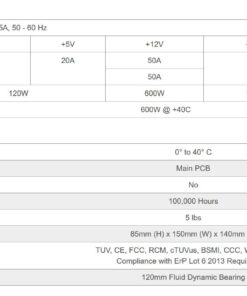 EVGA 110-BQ-0600-K1 600 BQ, 80+ Bronze 600W, Semi Modular, FDB Fan, 3 Year Warranty, Power Supply 35 61tUaVoPQWL