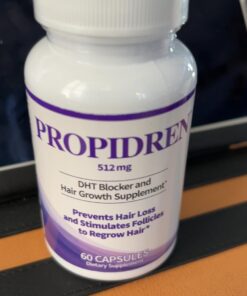 Propidren by HairGenics - DHT Blocker & Hair Growth Capsules to Prevent Hair Loss & Stimulate Hair Follicles, to Stop Hair Loss & Regrow Hair. Proprietary Anti-Hair Loss & Hair Regrowth Treatment. 34 61tUbWJ4VzL 1