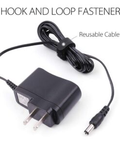 Alternative view of Eeejumpe New 24V 1A AC/DC Power Adapter Power Supply, Black