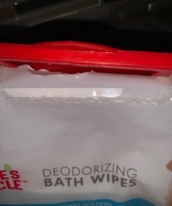 Nature's Miracle Deodorizing Bath Wipes for Dogs 32 61tYX cb57L